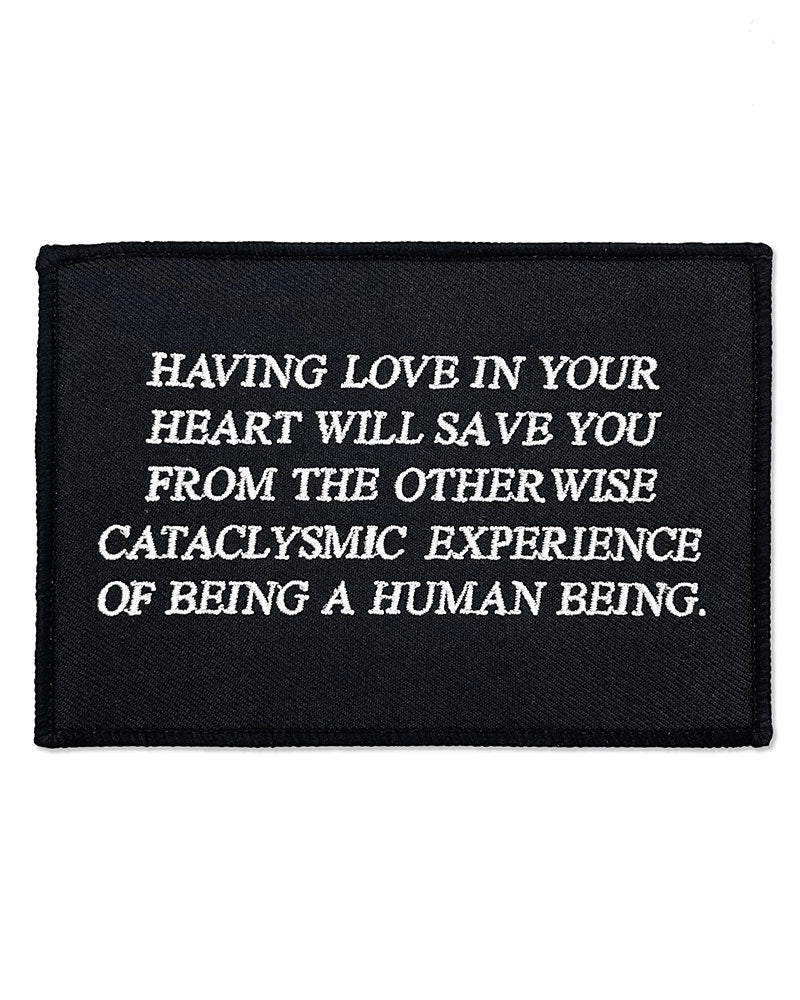LOVE IN YOUR HEART LARGE PATCH