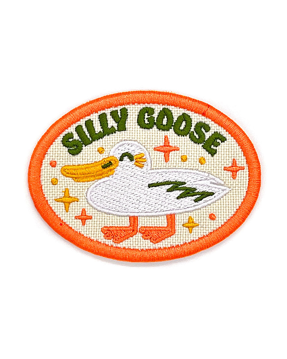SMILING SILLY GOOSE PATCH